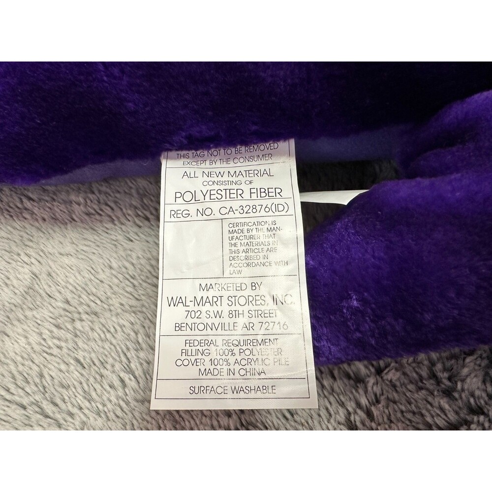 NOS VTG 80s My Slumber Mate Plush Dragon Pillow RARE Walmart With Tags NEW 23" - Picture 7 of 10